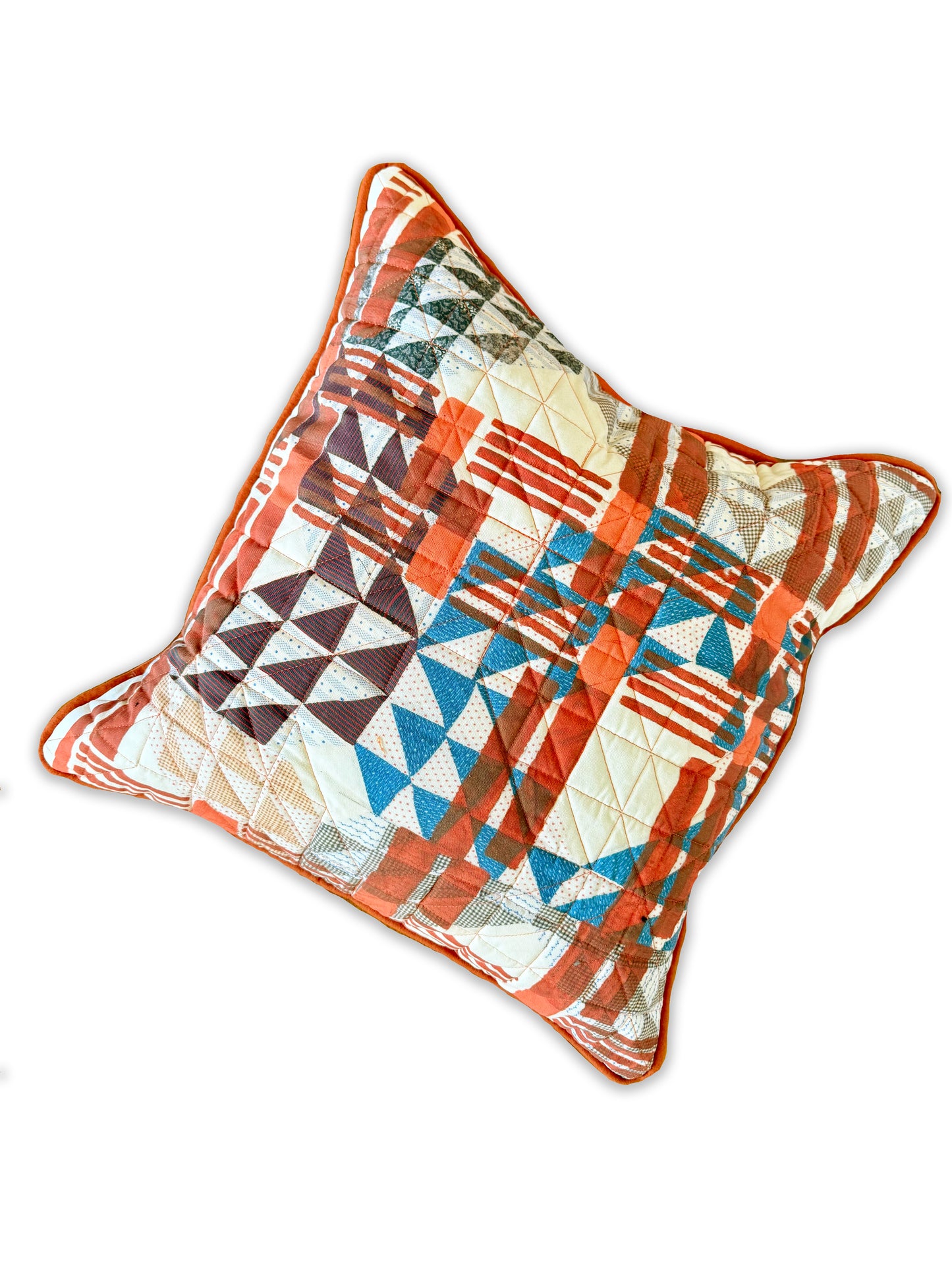 Cashmere Urban Cross-Over Quilted Decorative Pillow