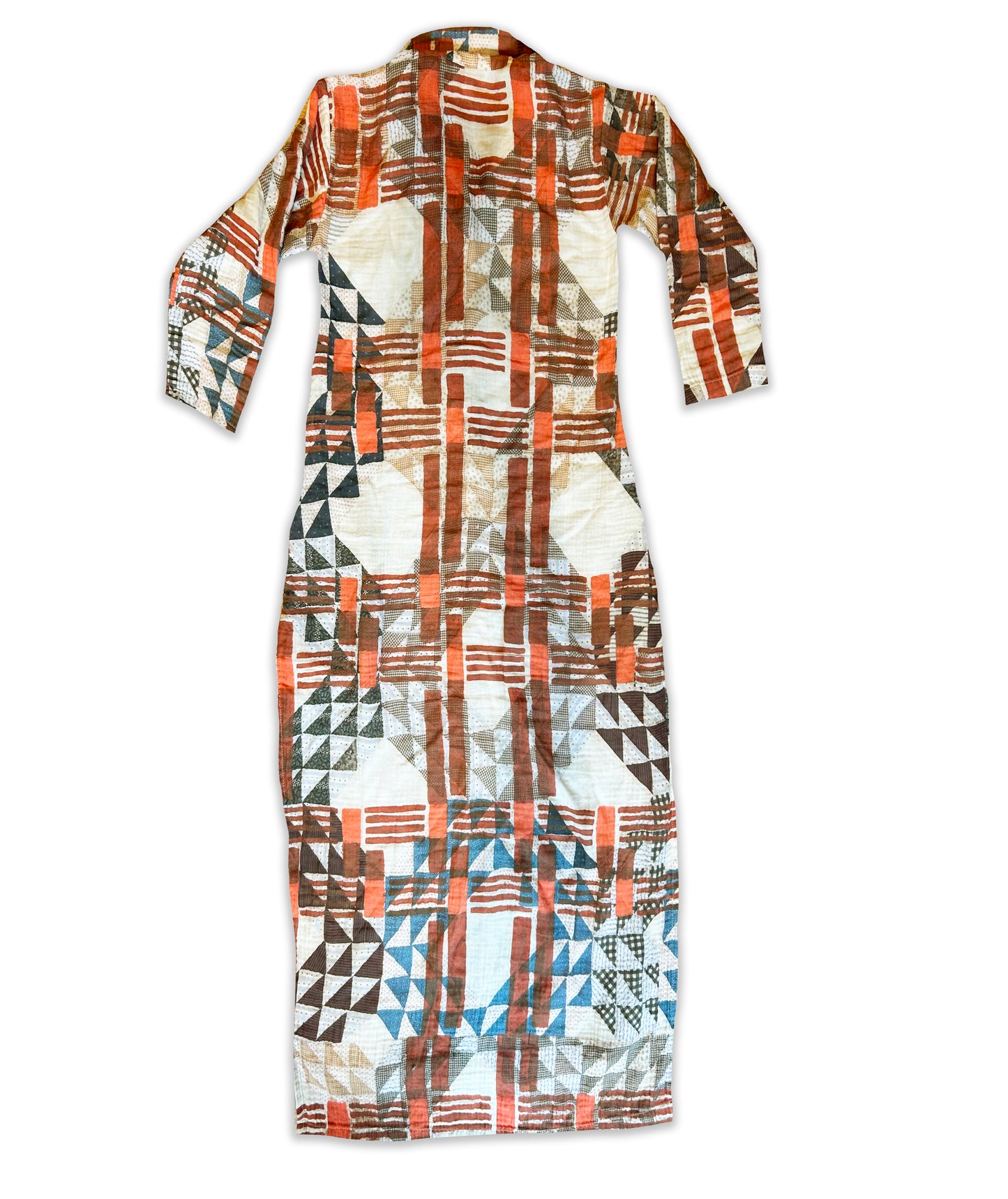 Urban-Crossover Gauze Panel Tunic