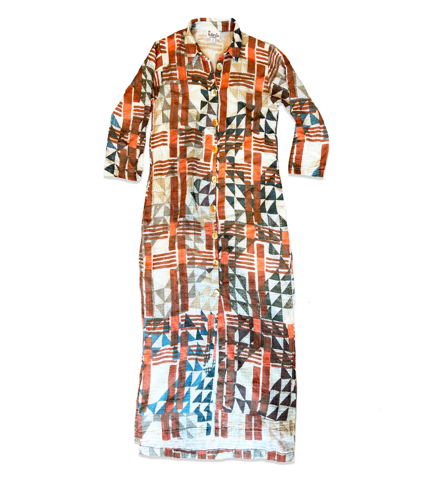 Urban-Crossover Gauze Panel Tunic