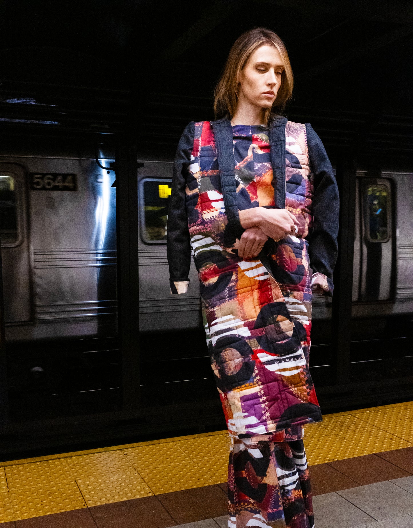 Circumvent the Traditional Reversible- Long Quilted Cashmere Jacket