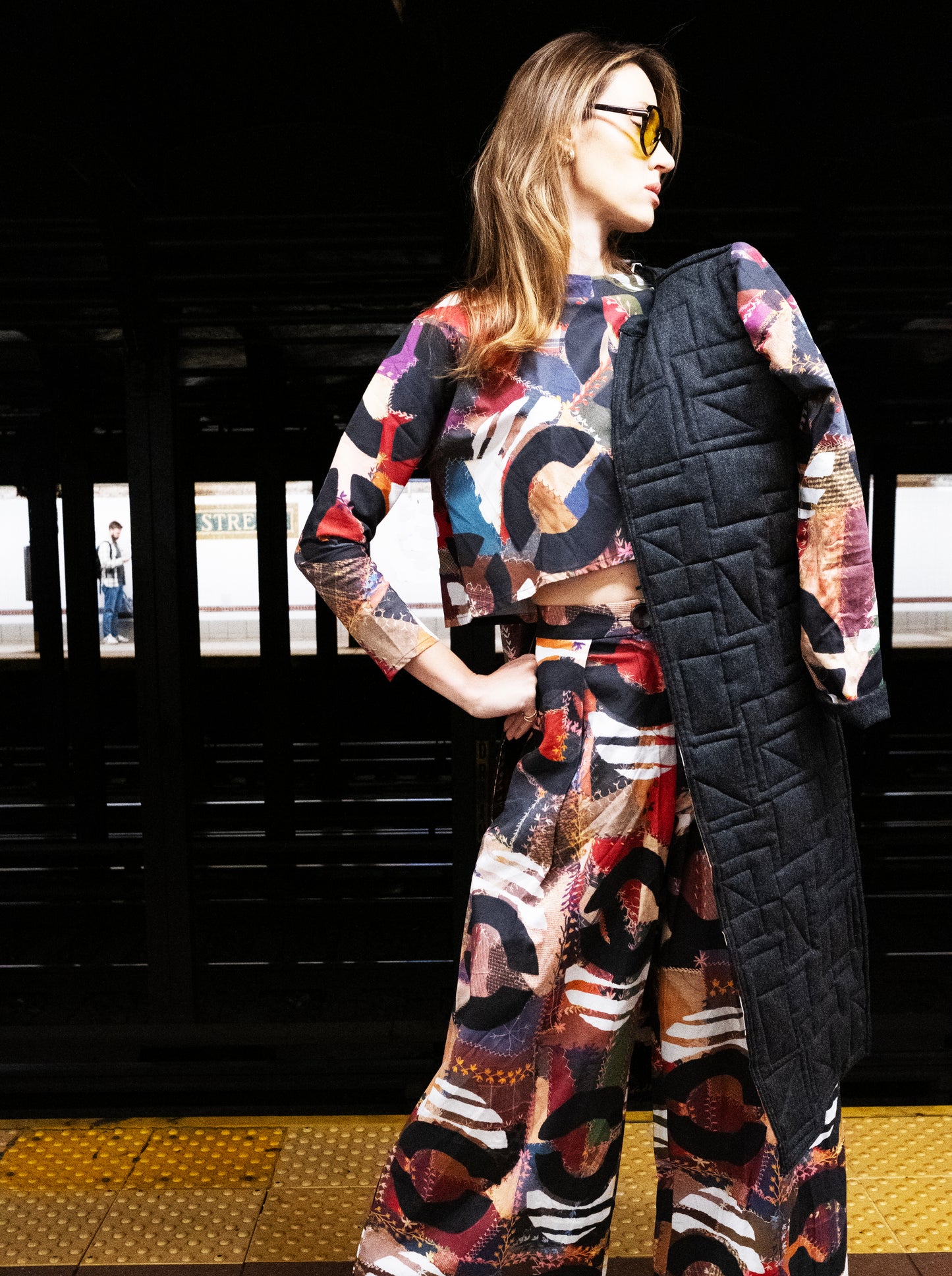 Circumvent the Traditional Reversible- Long Quilted Cashmere Jacket