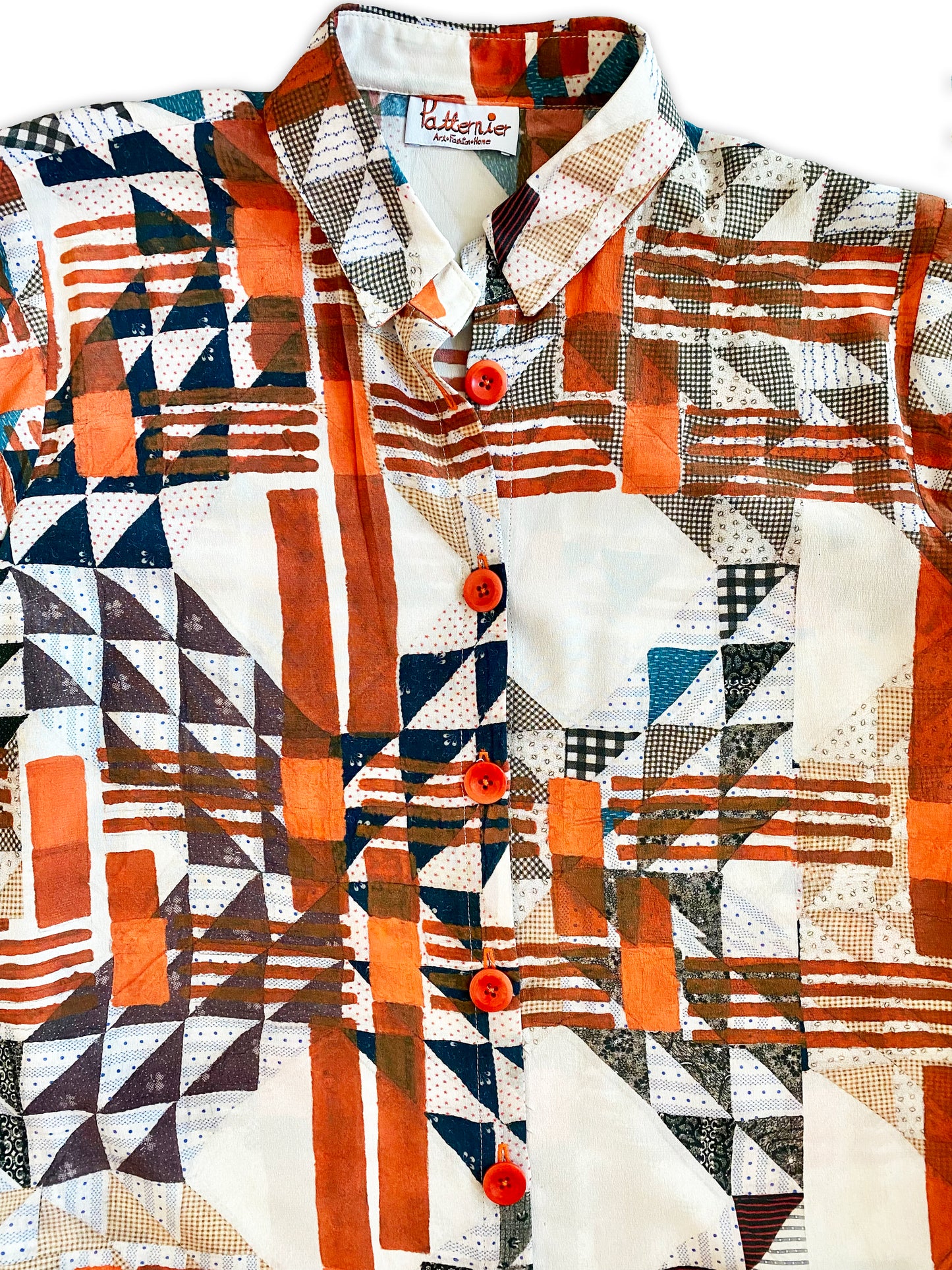 Urban Cross-Over Silk Panel Tunic