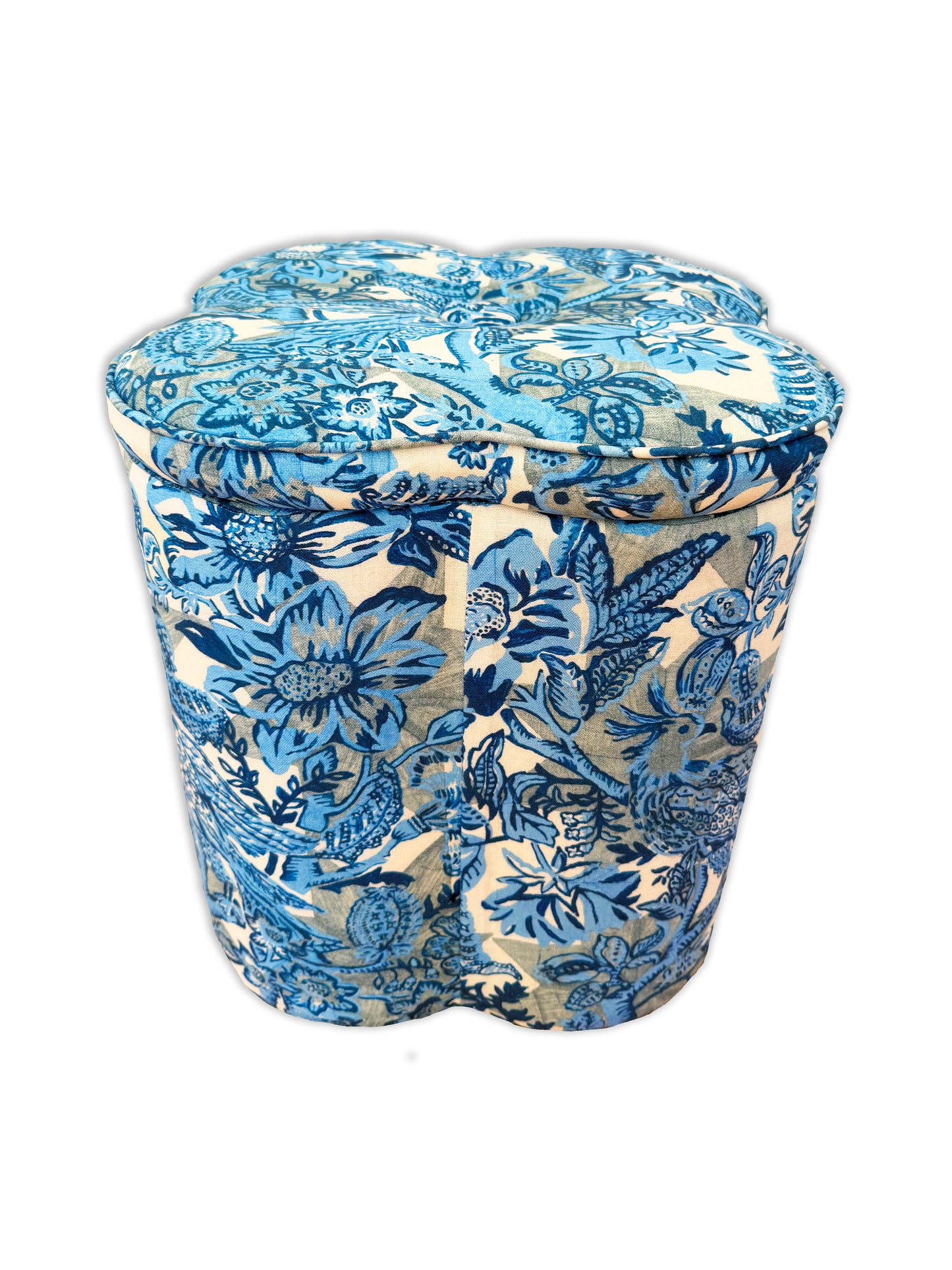 Whimsiculture Connecting the Dots Ottoman