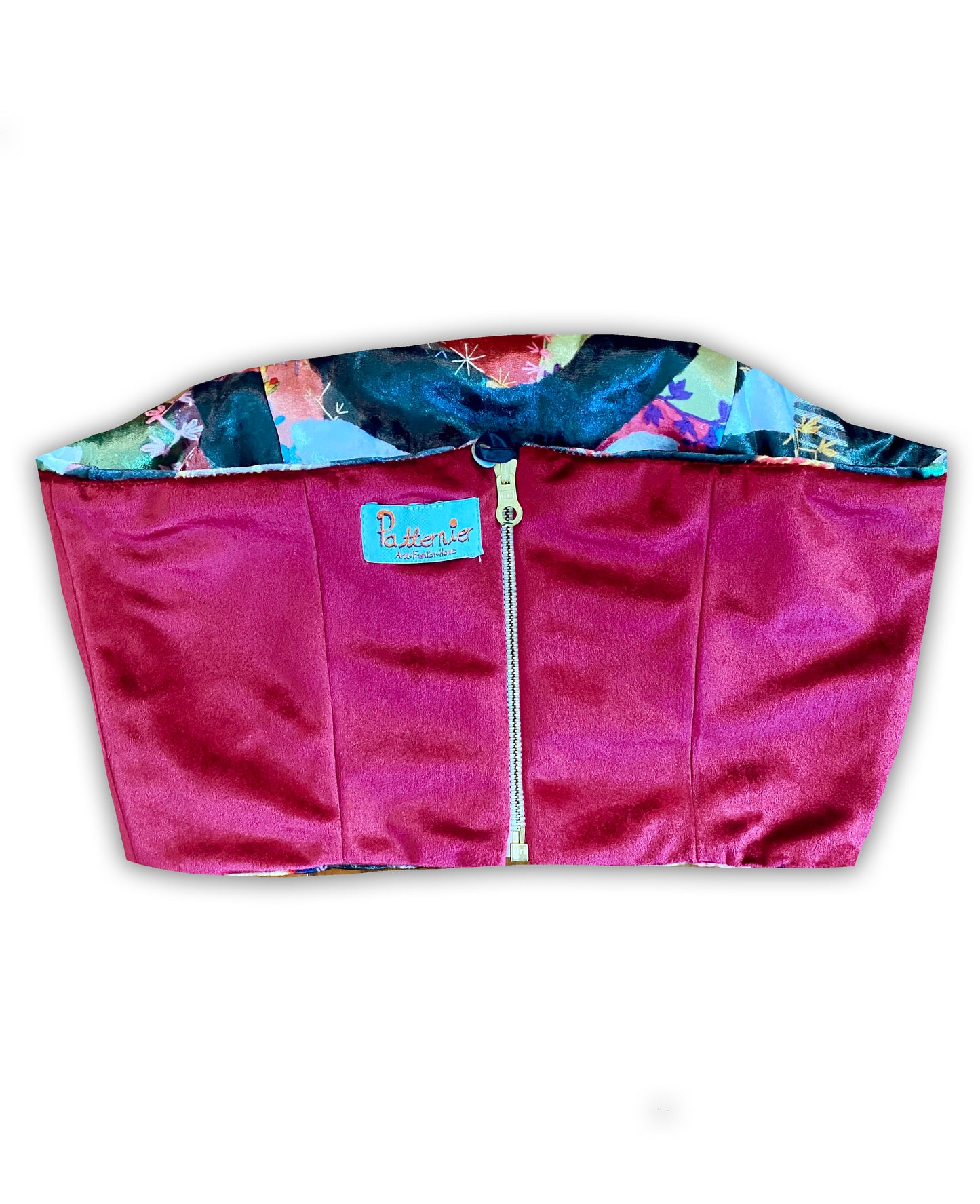 Reversible- Circumvent the Traditional Velvet Bustier