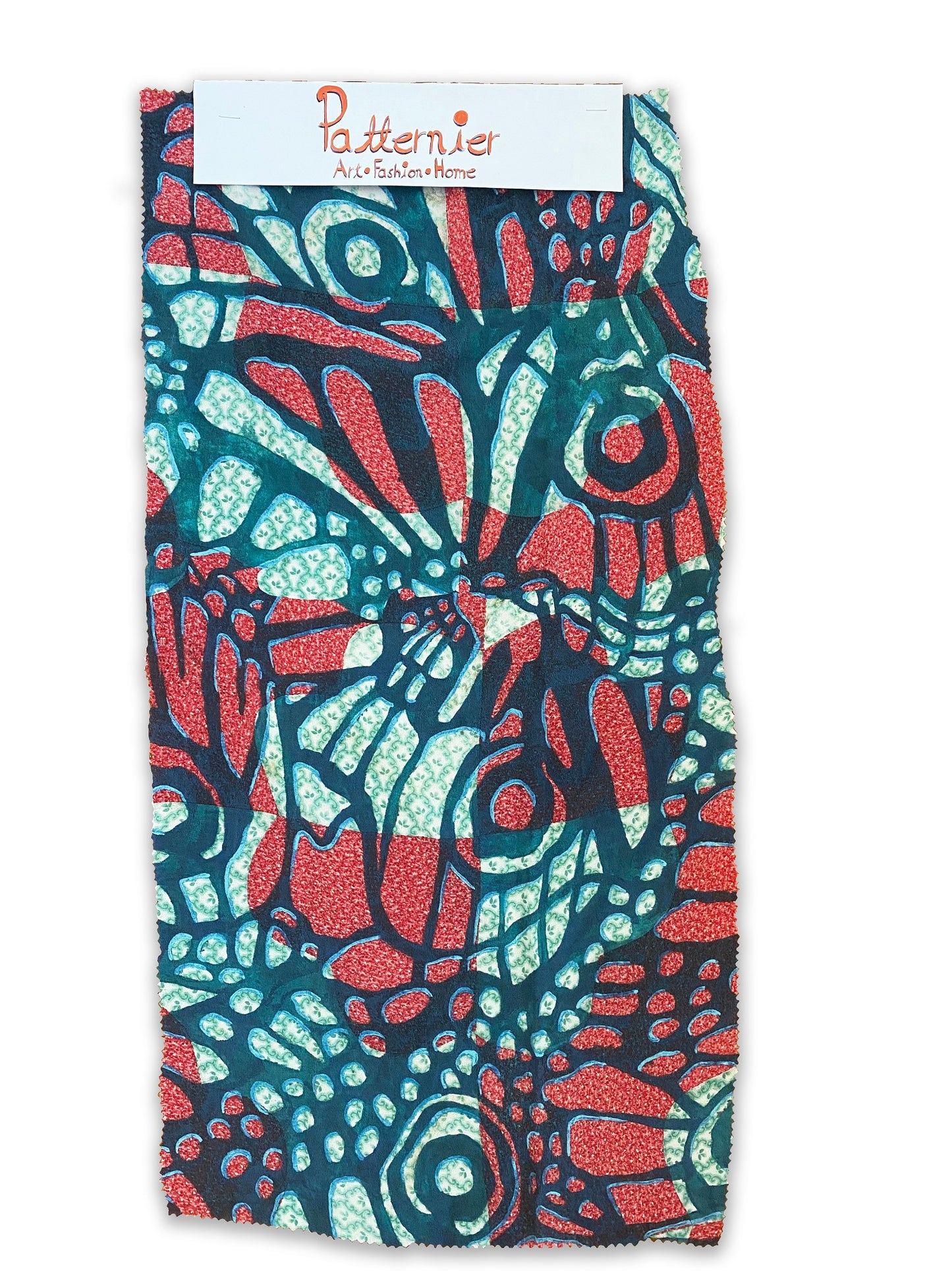 Surrealism in Flight Silk Crepe