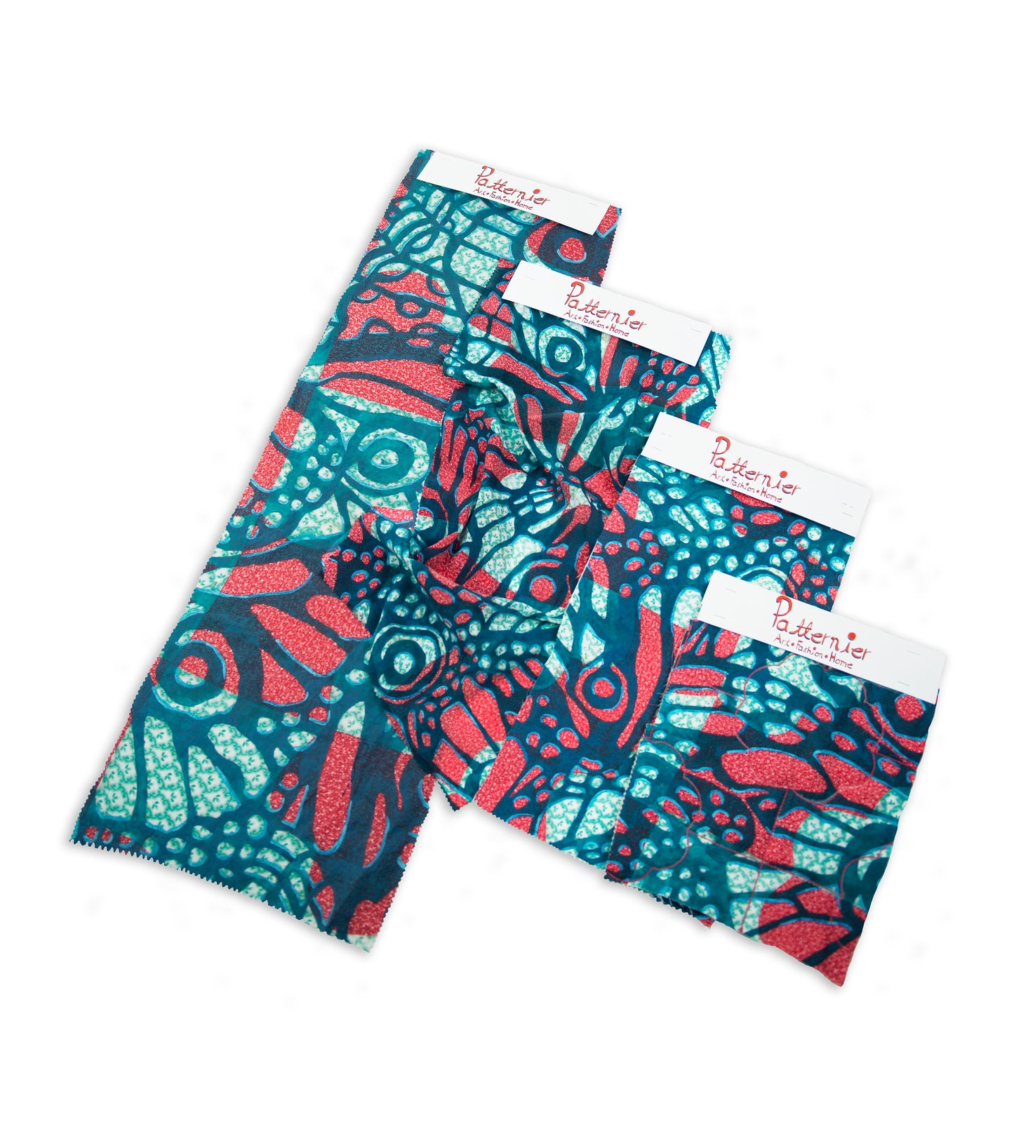 Surrealism in Flight Silk Crepe