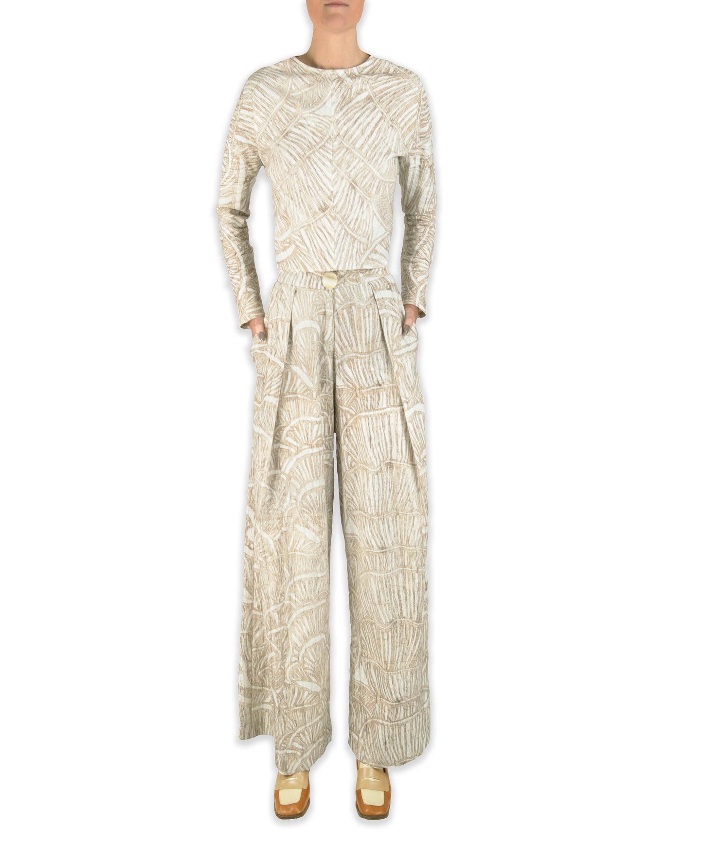 Serene Maximalism Pleated Pant