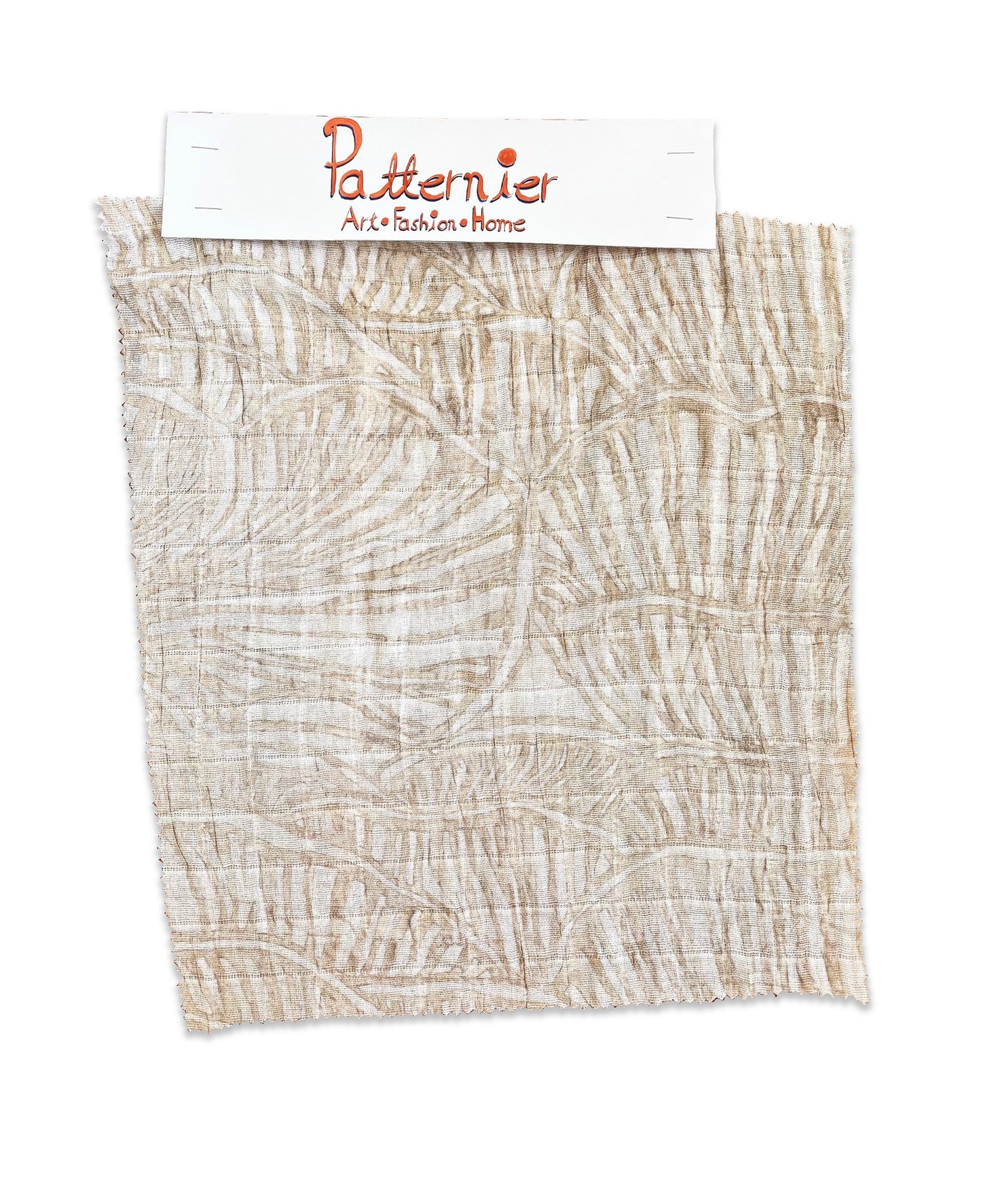 Serene Maximalism Cotton Gause Double Cloth