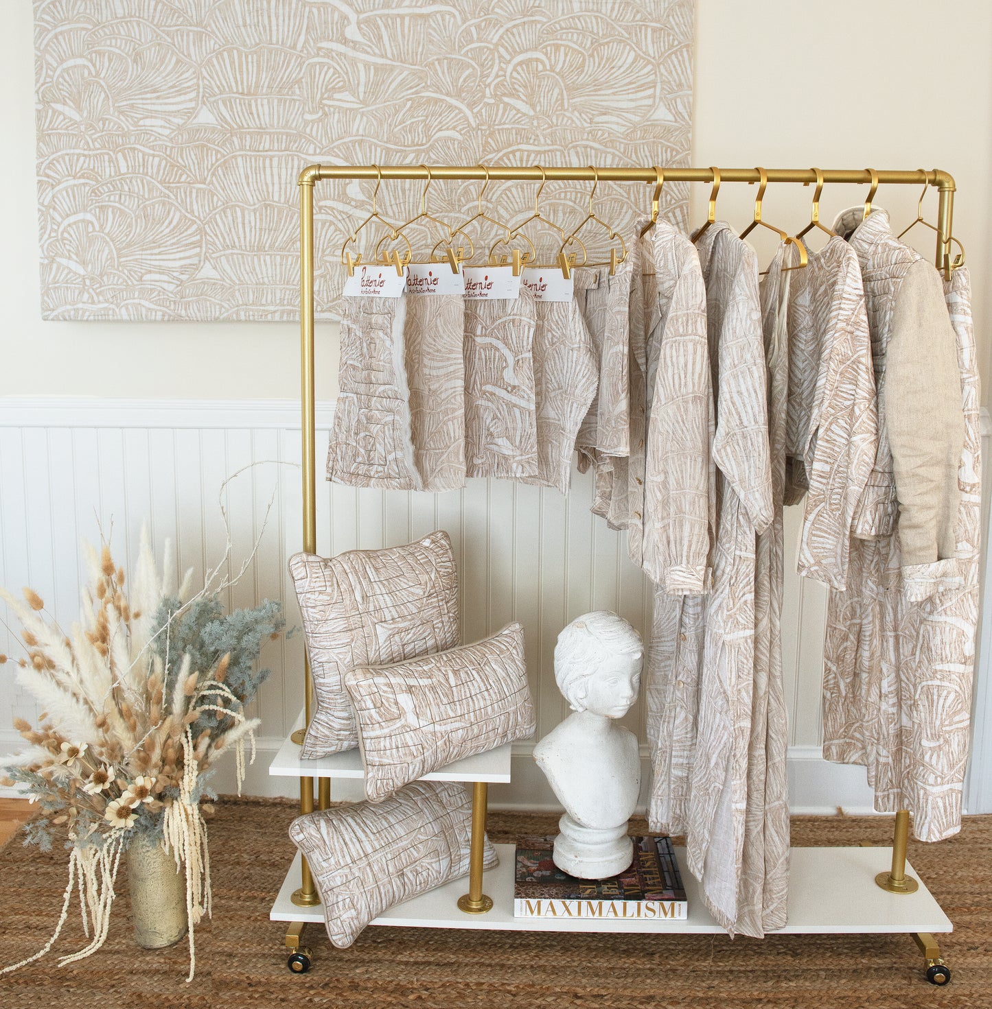Serene Maximalism Silk Crepe