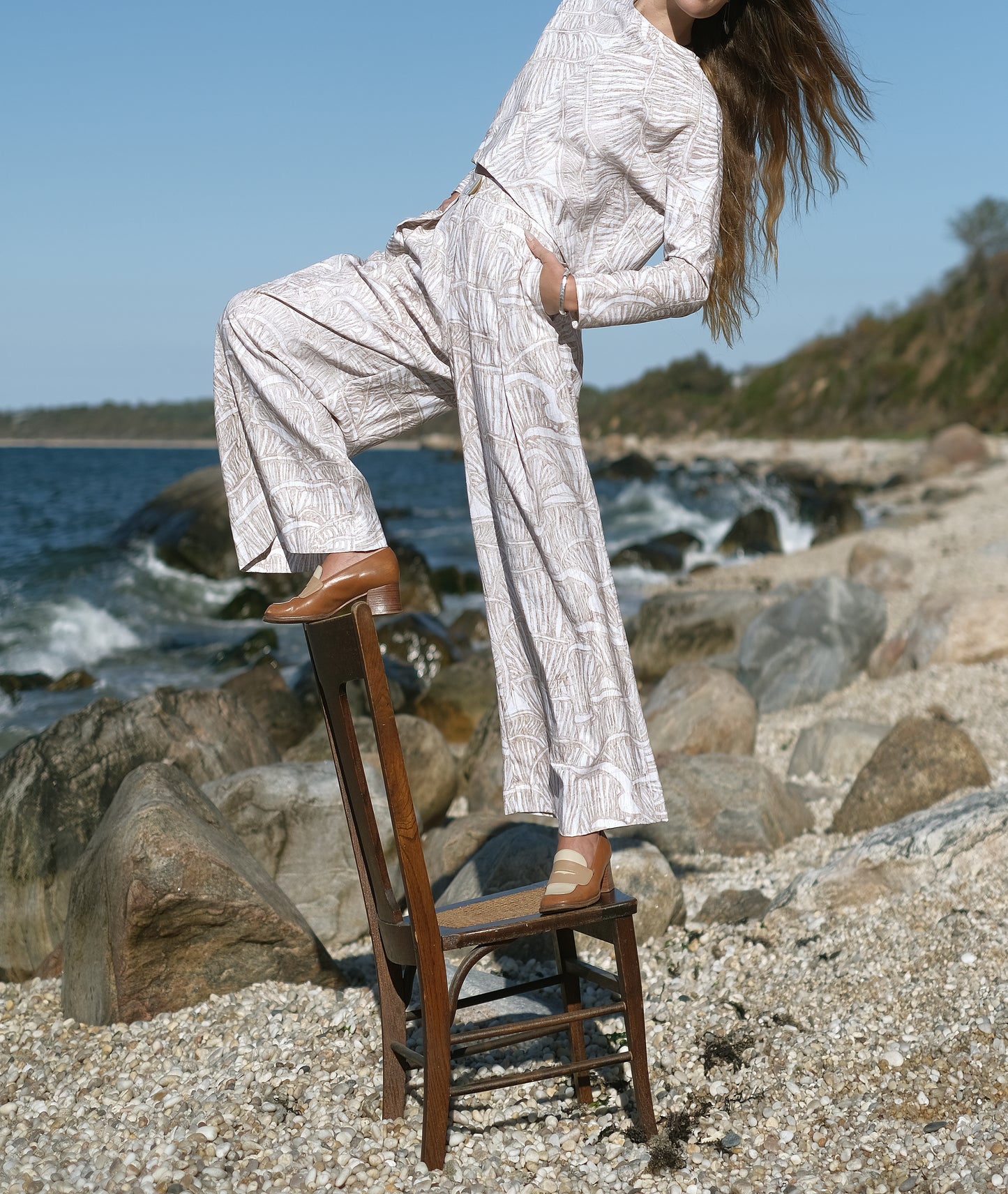 Serene Maximalism Pleated Pant