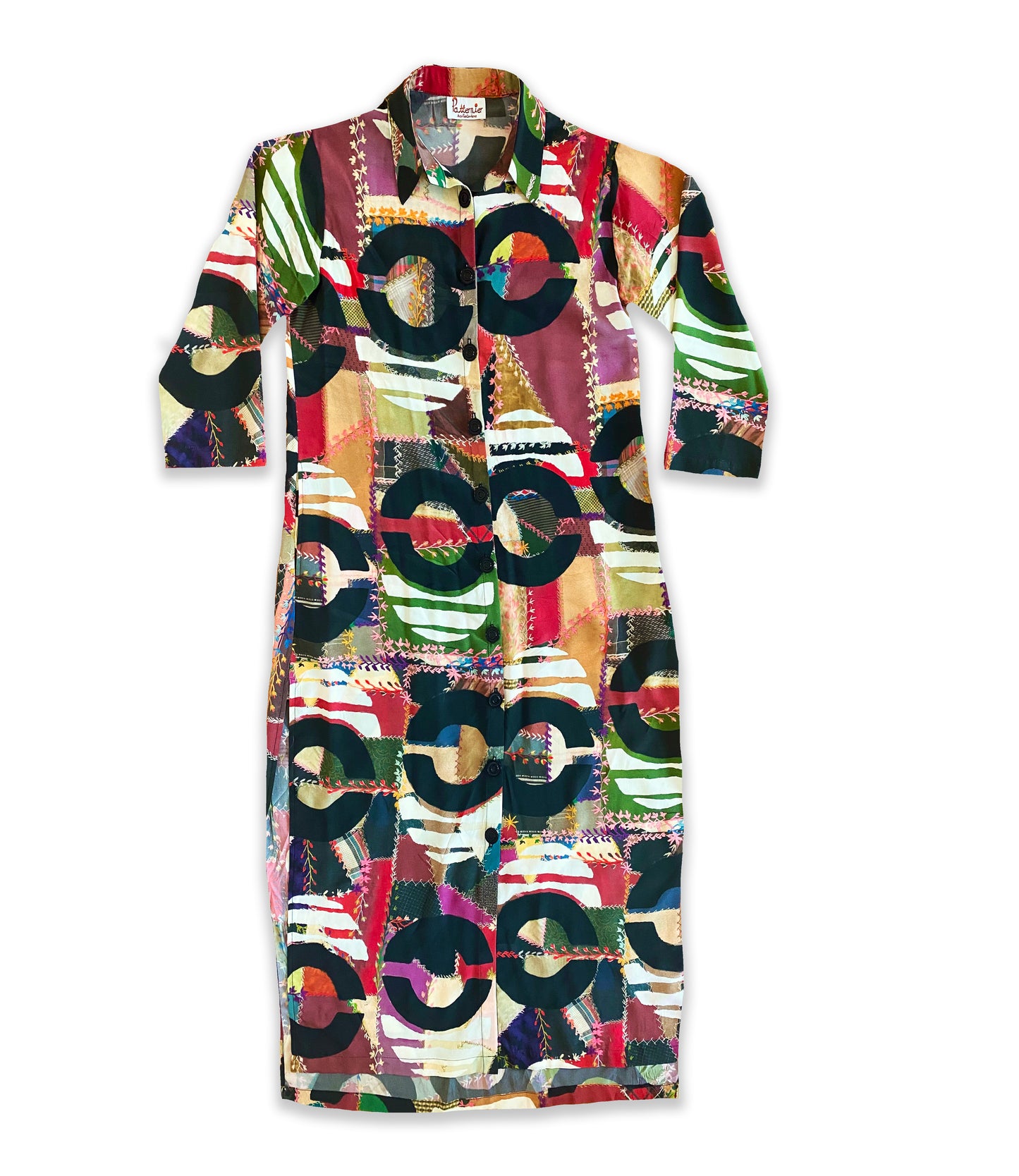 Circumvent the Traditional Silk Panel Tunic