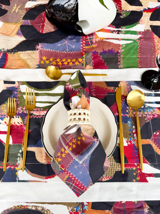 Circumvent the Traditional Hem-Stitch Napkin