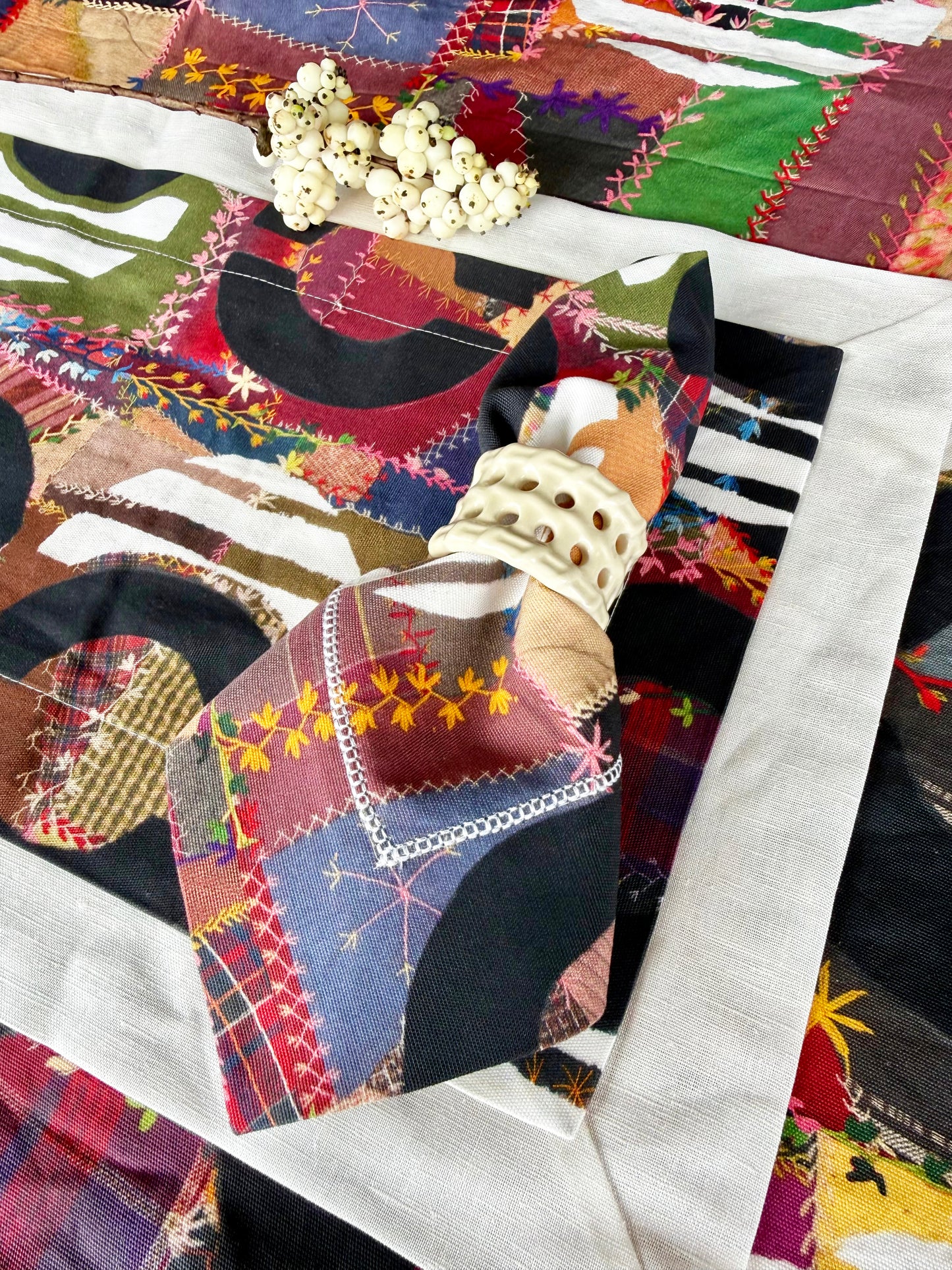 Circumvent the Traditional Hem-Stitch Napkin