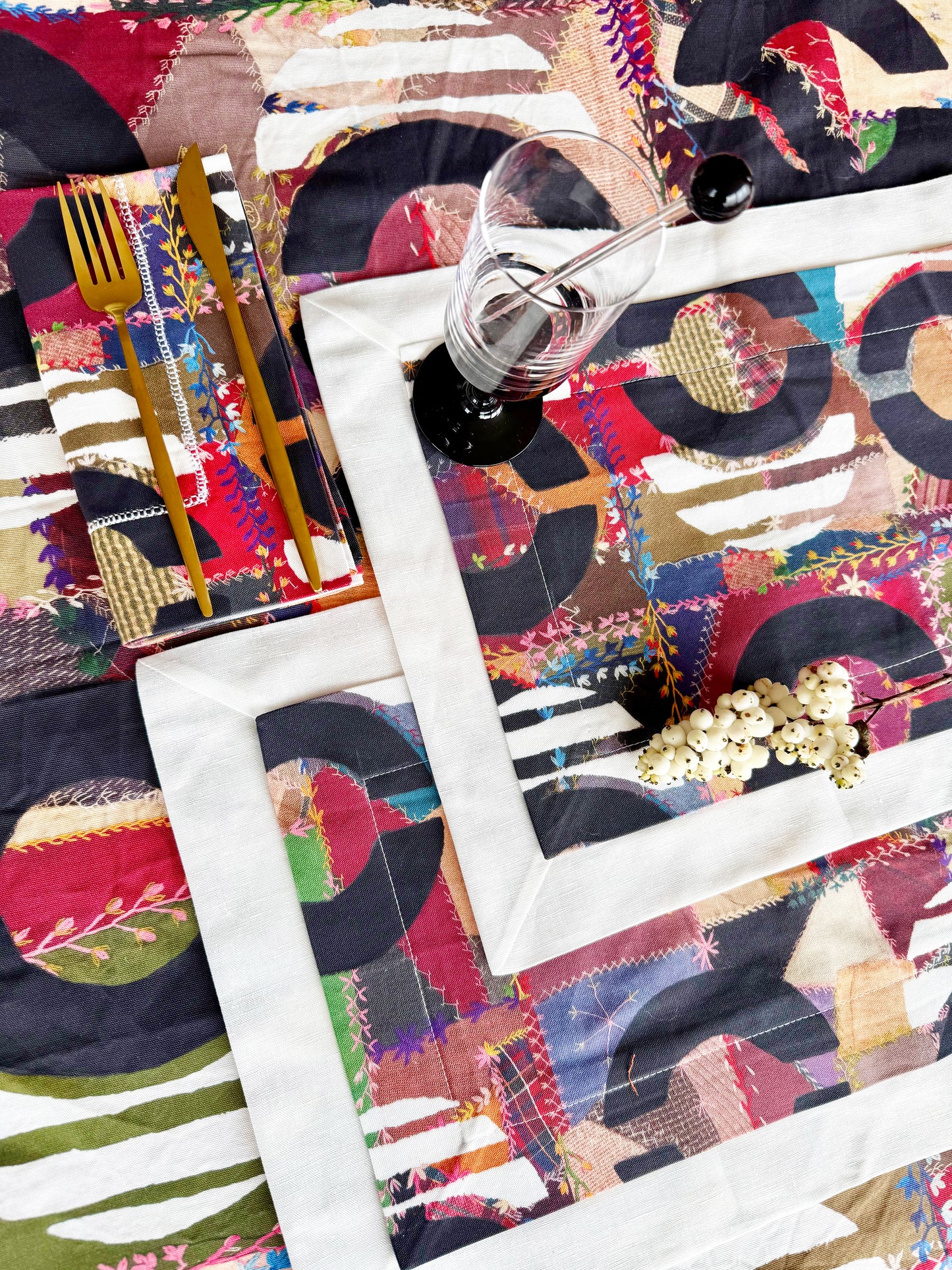 Circumvent the Traditional Hem-Stitch Napkin