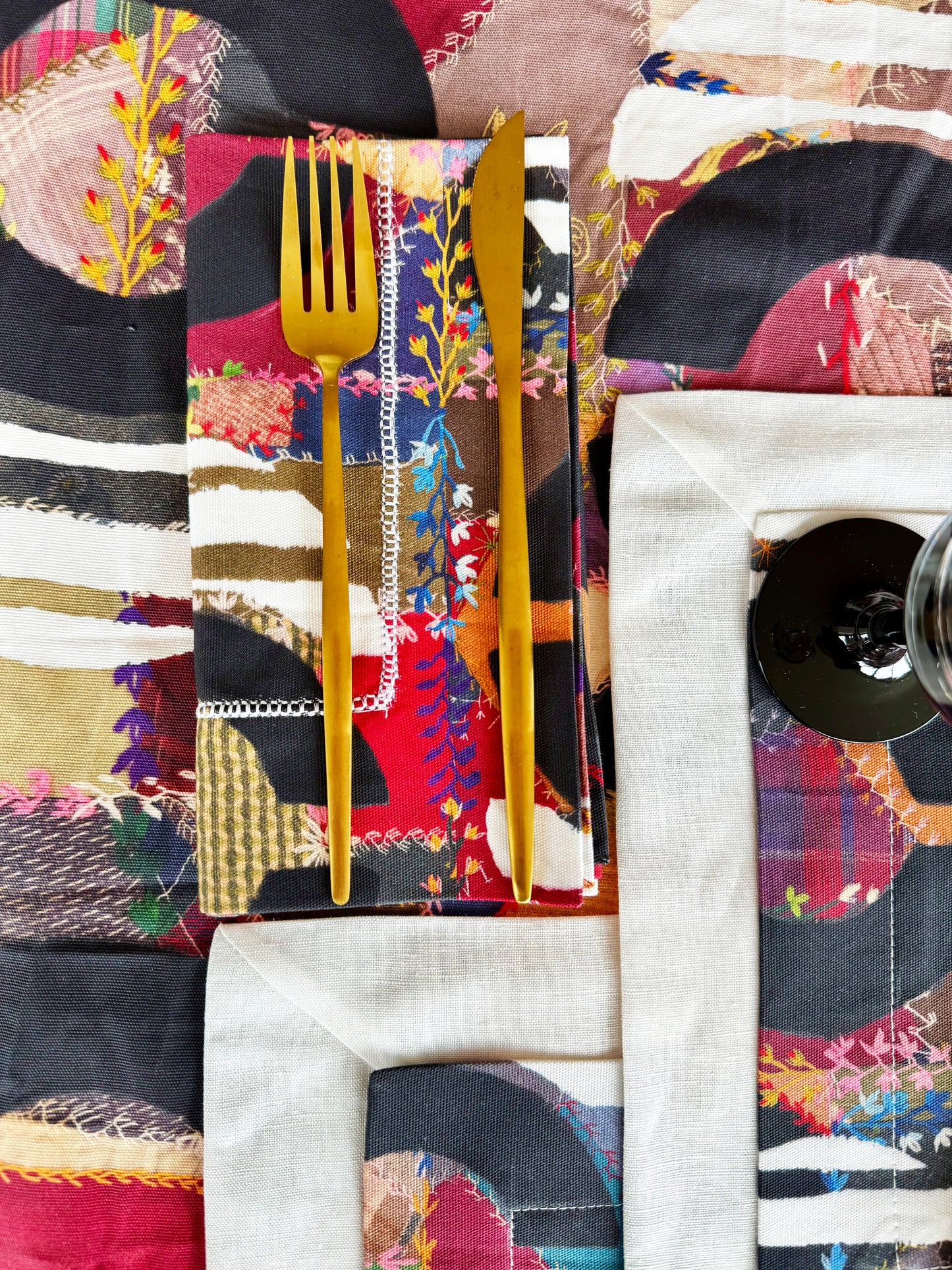 Circumvent the Traditional Hem-Stitch Napkin