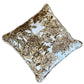 Velvet Whimsiculture Camel Sepia Colorway Decorative Pillow