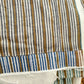 Denim Patternier Jean Short in Ticking Stripe Pattern