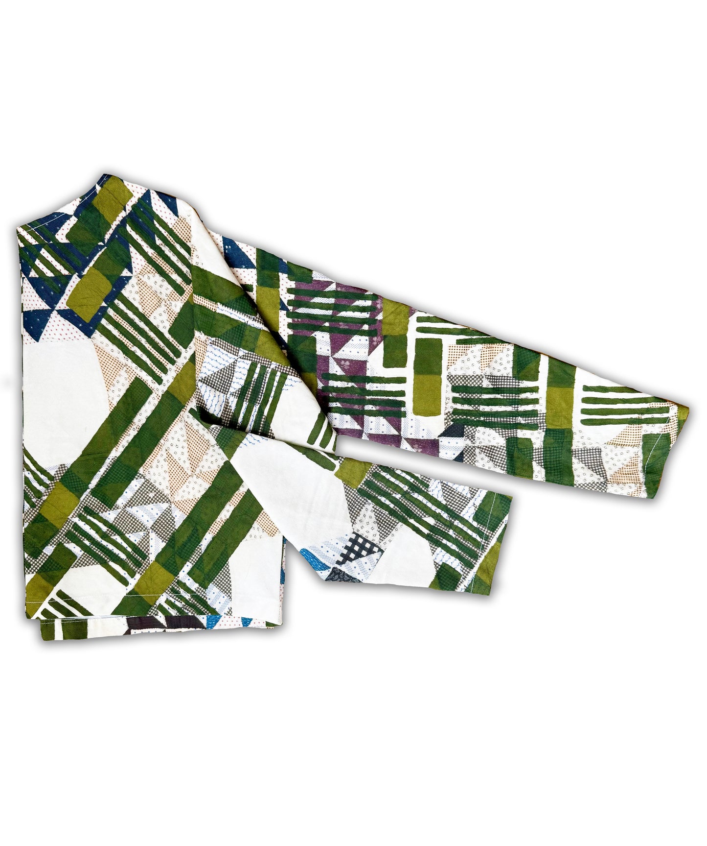 Urban Cross-Over Forest Green Dolman Sleeve Blouse