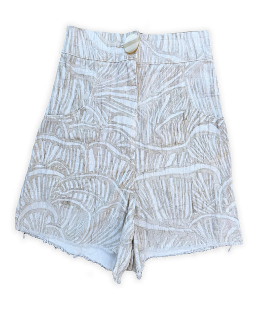 Denim Patternier Jean Short in Serene Maximalism Pattern