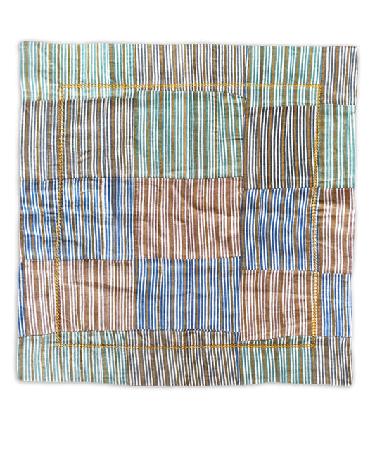 Patternier Ticking Stripe Hem-Stitch Napkin