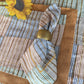 Patternier Ticking Stripe Hem-Stitch Napkin
