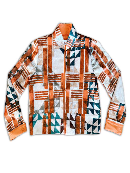 Urban Cross-Over Velvet Jacket