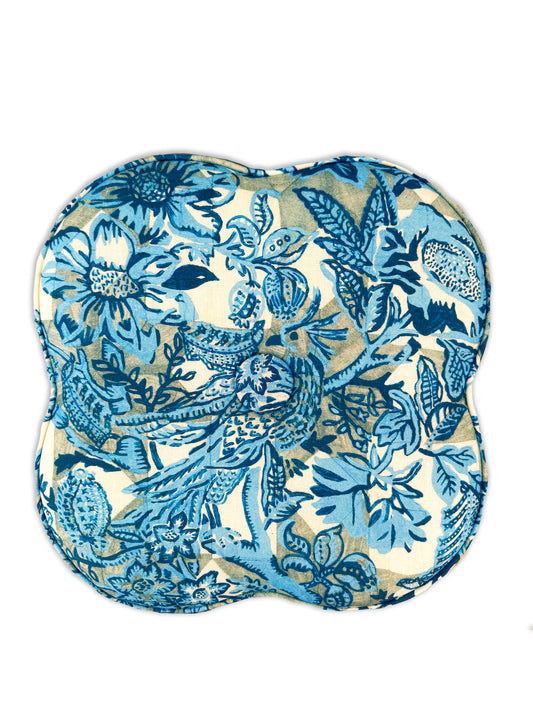 Whimsiculture Connecting the Dots Ottoman