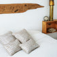 Serene Maximalism Quilted Lumbar Decorative Pillow