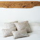 Serene Maximalism Quilted Lumbar Decorative Pillow
