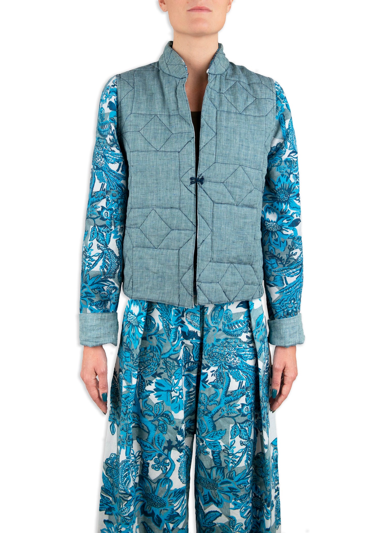 Whimsi Reversible-Quilted Barn Jacket