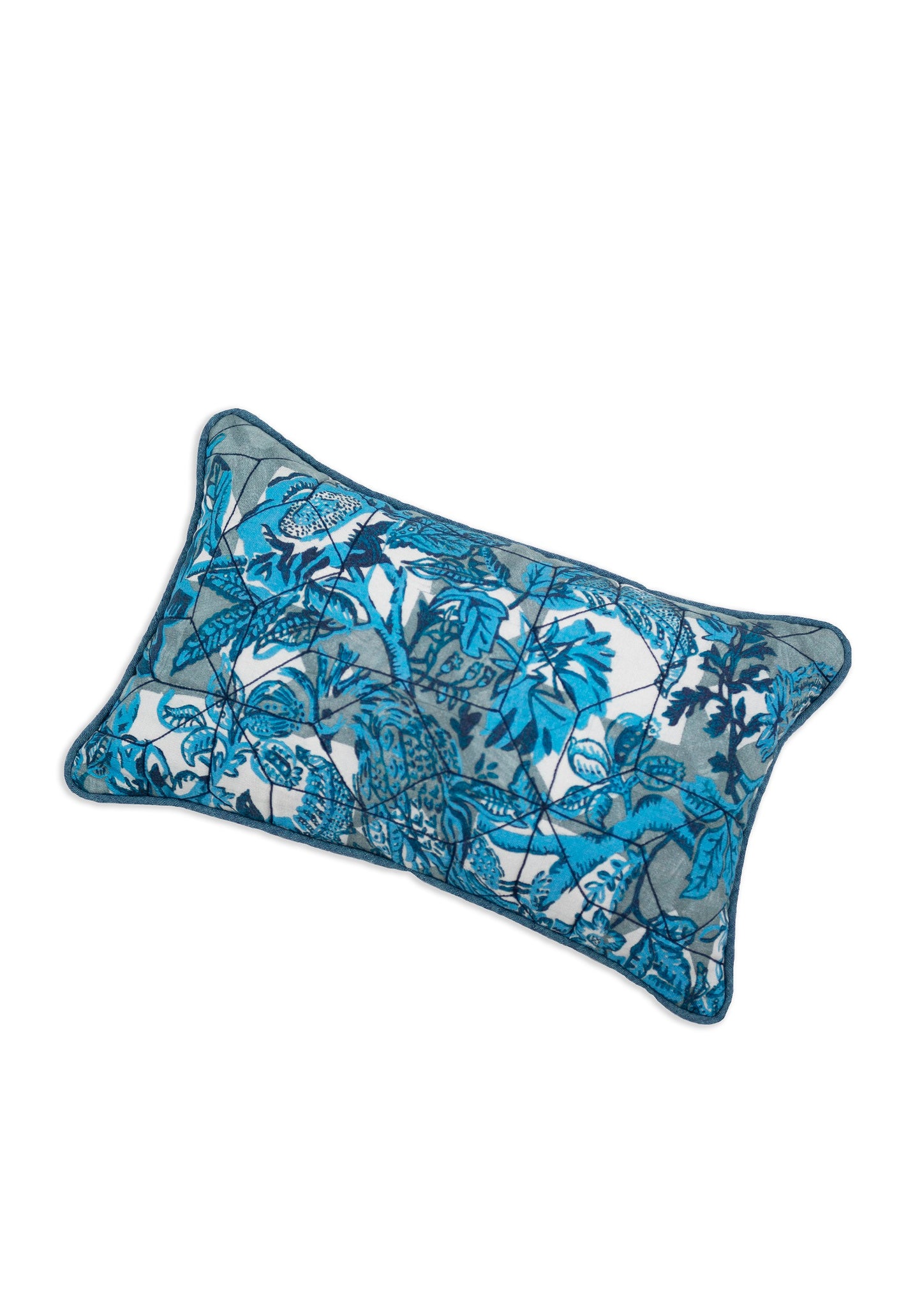 Whimsi Quilted Lumbar Decorative Pillow