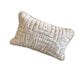 Serene Maximalism Quilted Lumbar Decorative Pillow