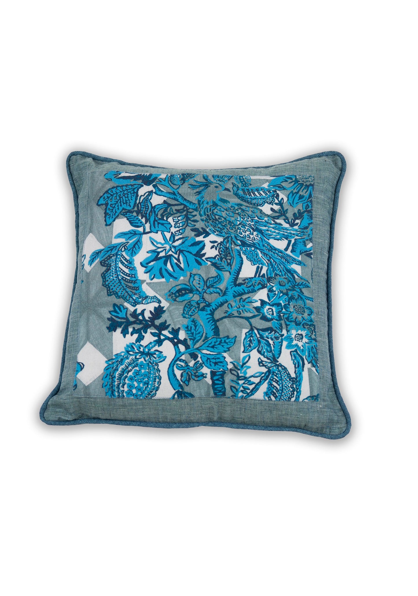 Whimsi Appliqué Decorative Pillow